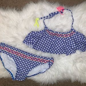 blue bikini set